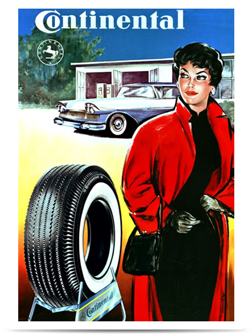 Propaganda Antiga Continental - 1